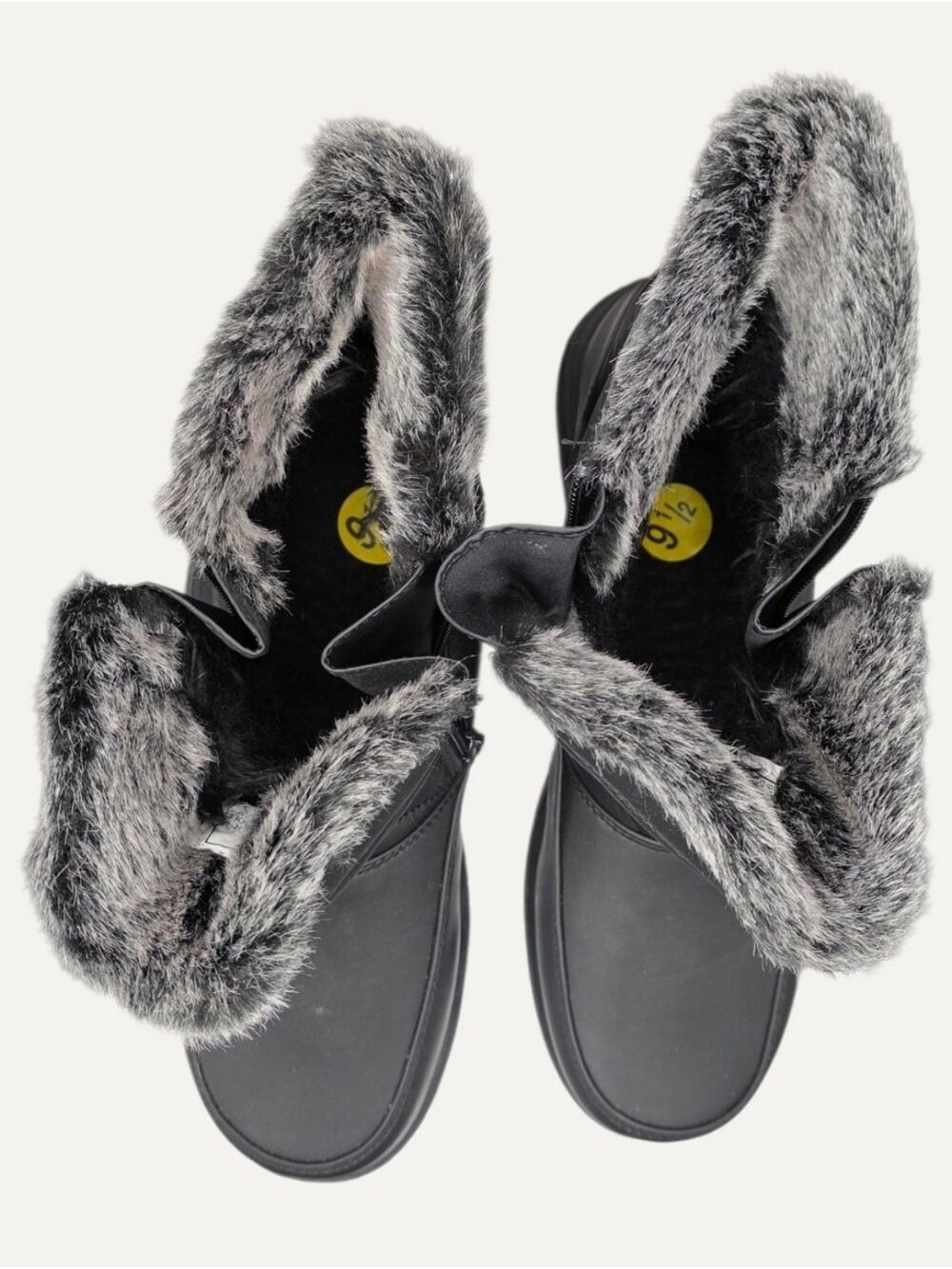 Totes Dalia Waterproof Thermolite Winter Boots Black 9.5W NWT - Picture 4 of 9